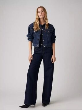 Levi’s XL Straight Dream Nice Dreams Dark Wash Jeans | 29 x 33